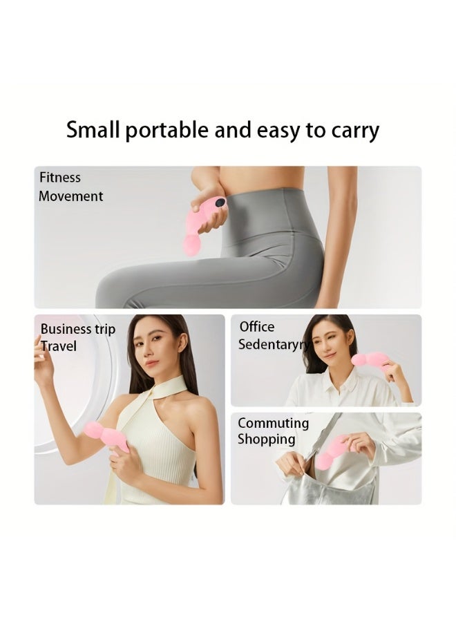 Fascia Gun Muscle Relaxation Massager, Mini Portable Massager, Silent Handheld Massager, Suitable for Home and Office Use - Image 4