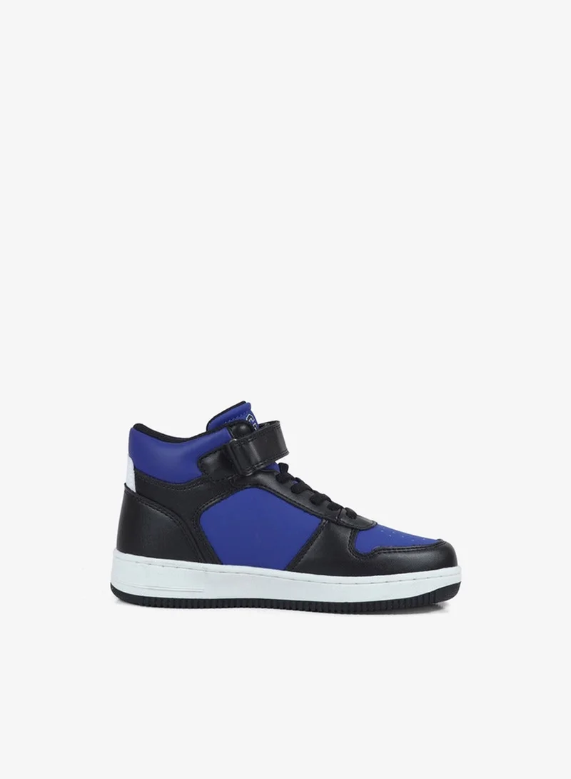 GAP Boys' BOSTON MID High Top Sneakers with Hook and Loop Closure - GPK5217140092