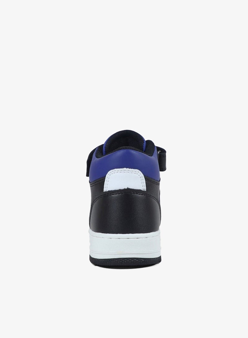 GAP Boys' BOSTON MID High Top Sneakers with Hook and Loop Closure - GPK5217140092 - Image 2