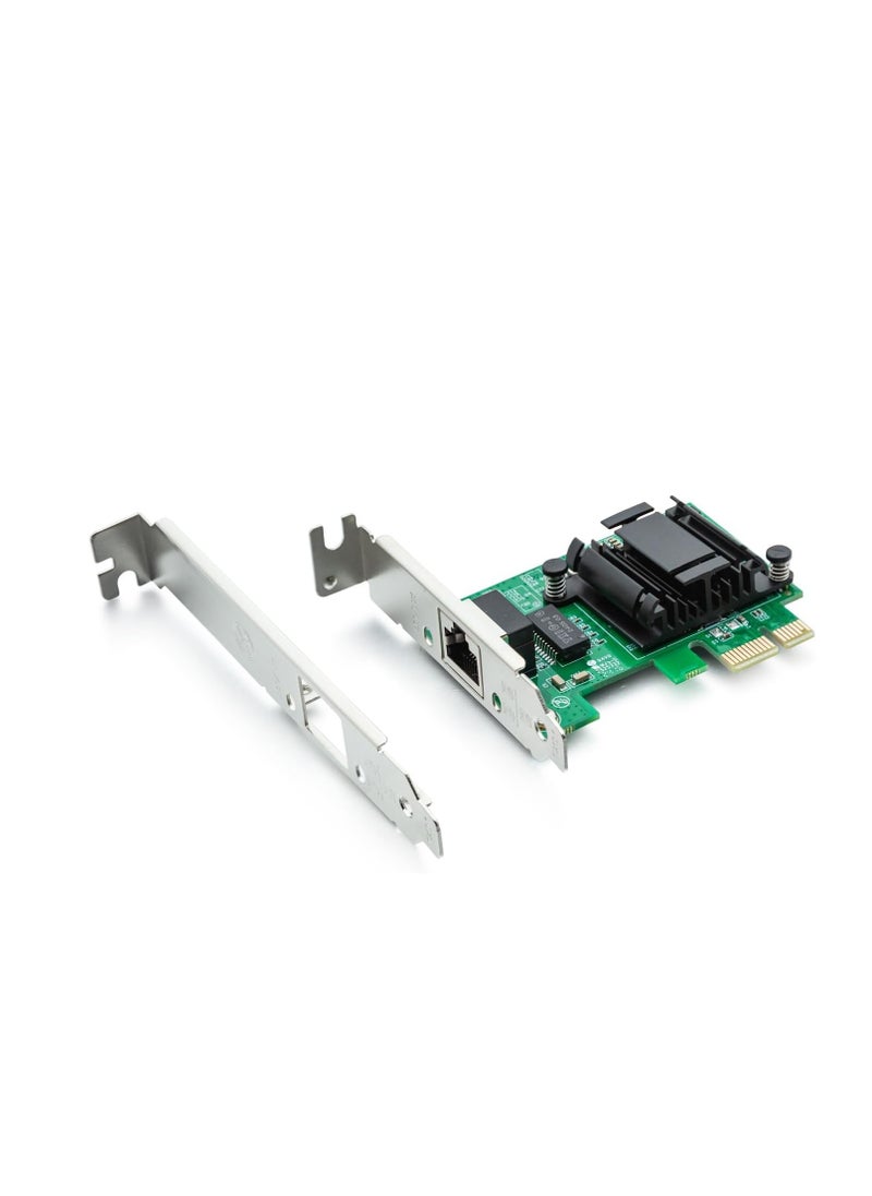 Generic Gigabit PCIE Desktop Network Adapter for Intel EXPI9301CT - 82574L Chip, Single RJ45 Port, 1Gbit PCI Express Ethernet LAN Card, 10/100/1000Mbps NIC for Windows Server, Win8, 10 and Linux  - Image 1