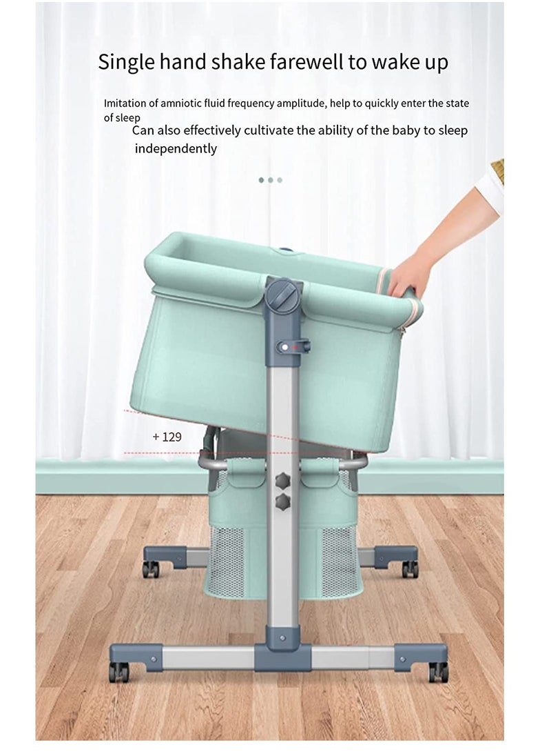 Cool Baby - Portable Baby Crib Removable Folding Adjustable Height Sleeping Bad - Image 1