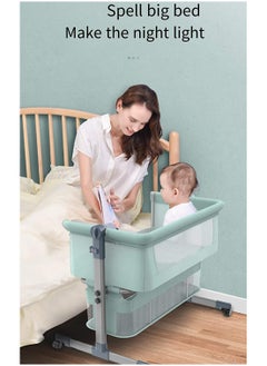 Cool Baby Portable Baby Crib Removable Folding Adjustable Height Sleeping Bad  - Image 5