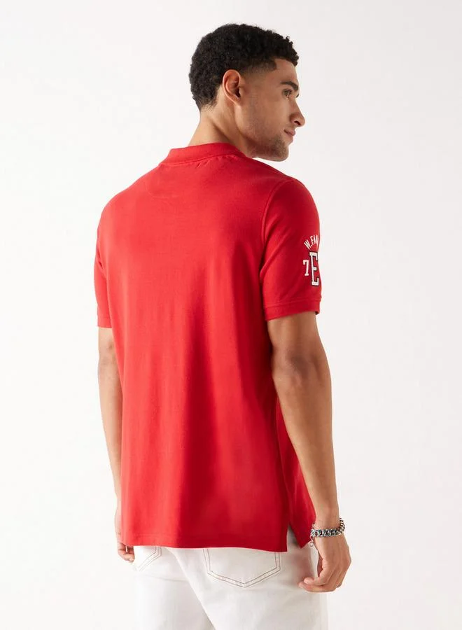 Ecko Unltd. Ecko Unltd Logo Embroidered Polo T-shirt