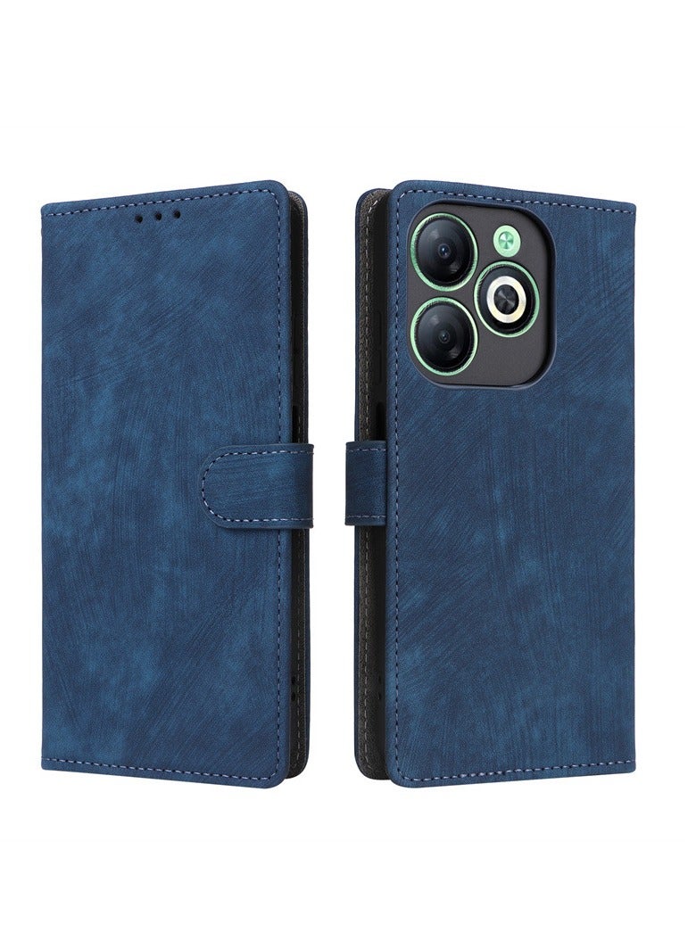 General Case for Infinix Smart 8, PU Leather Flip Folio Wallet Cover, With Card Slots, Case Cover for Infinix Smart 8  - Image 1