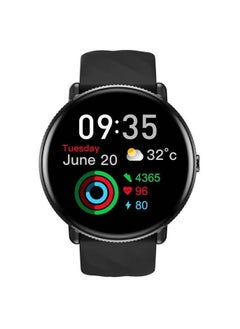 Zeblaze GTR 3 Pro smart watch. Here are some details mentioned on the box:  Zeblaze GTR 3 Pro.  Screen: Ultra HD AMOLED Display.  Call features: It can answer or make calls.  Health management: 24-hour health monitoring. 5. Multiple sports modes: Supports a variety of sports modes. 6. Design: Fashionable circular design appears, displaying time, date and health information such as heart rate and calories