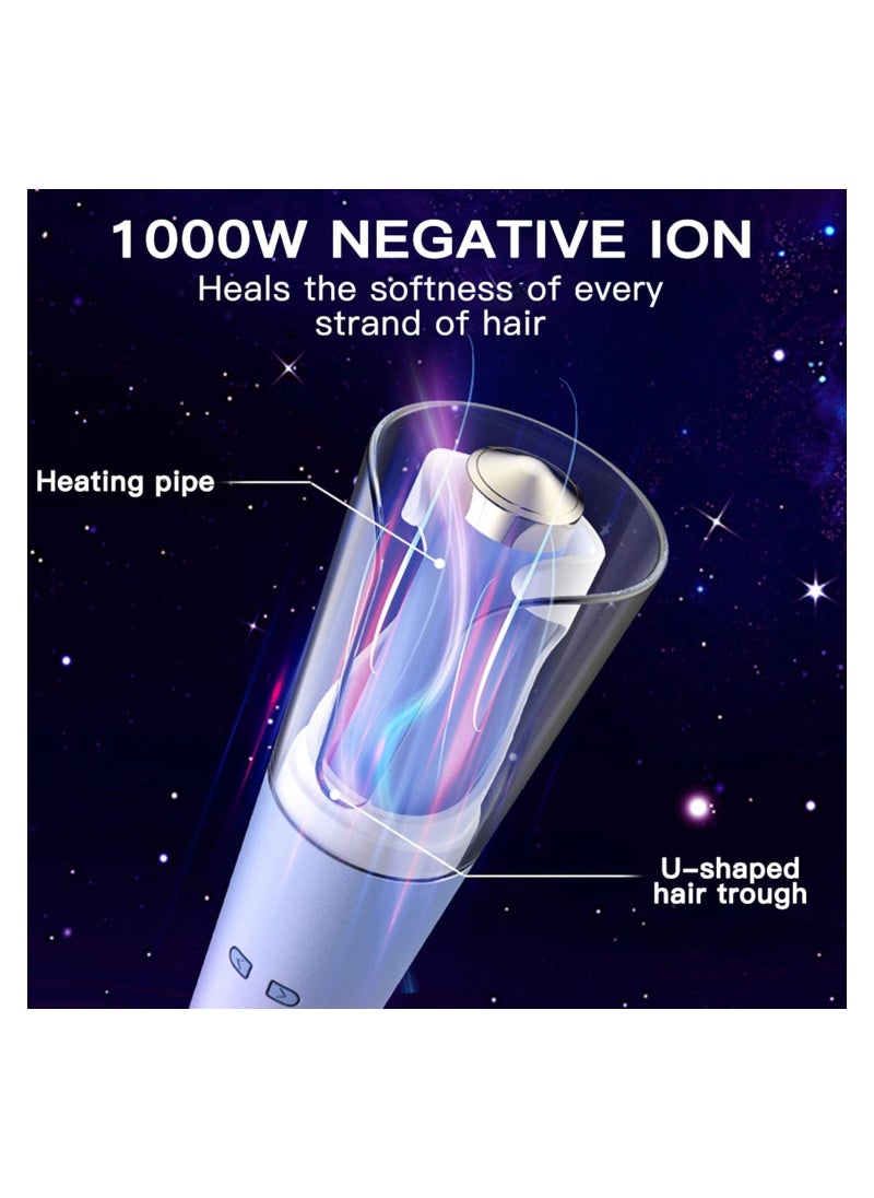 GGEROU - Auto Hair Curler,Portable Rotating Curling Iron Wand with 4 Temps and 3 Timer Settings - Image 1