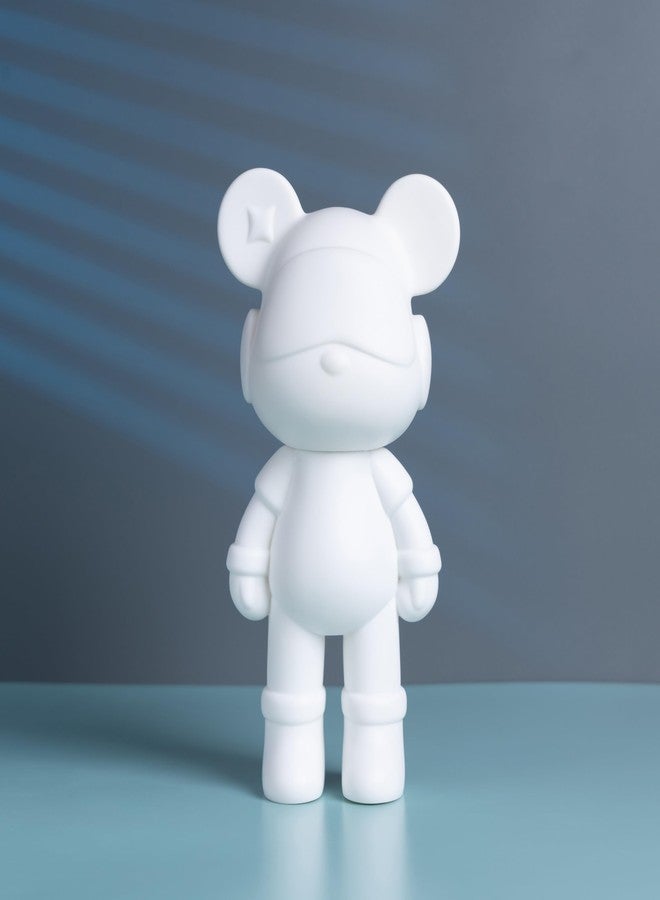 Coniuty Blank Mold, 9 inch Fluid Bear, DIY Figure Paint for Creative Home Decor Art - Image 3