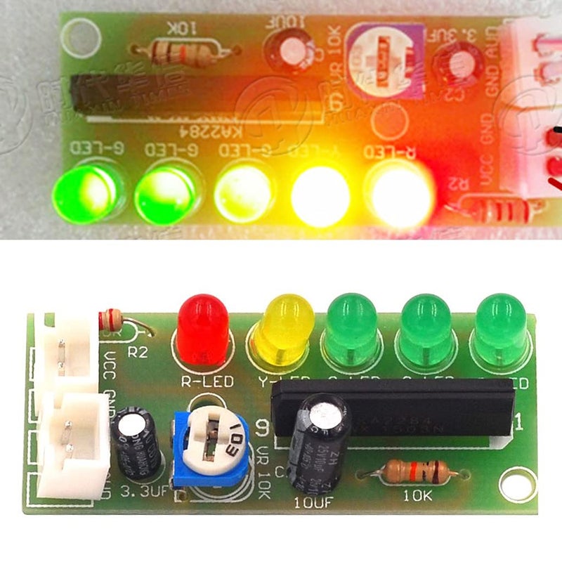 Voltage Meter Module With Wire 3 5V To 12V Battery Power Level Indicator - Image 3