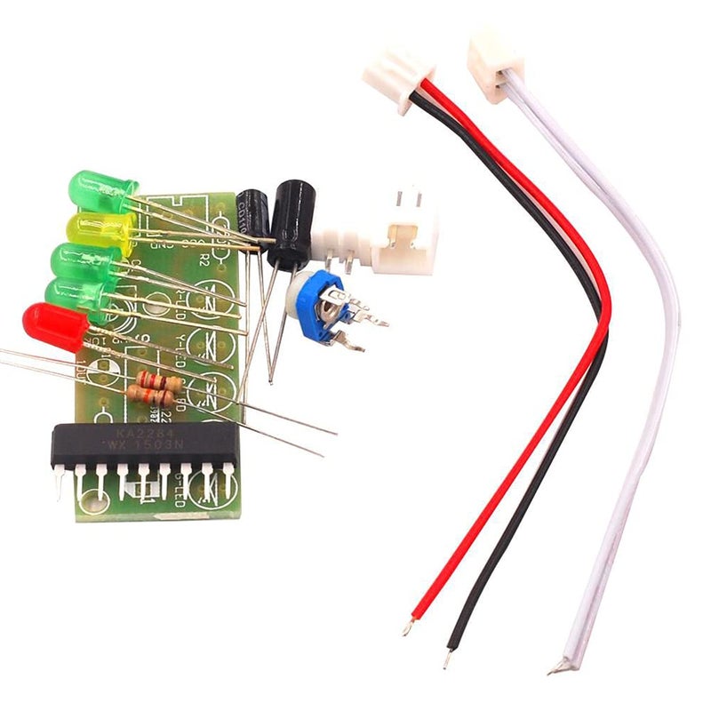 Voltage Meter Module With Wire 3 5V To 12V Battery Power Level Indicator - Image 2