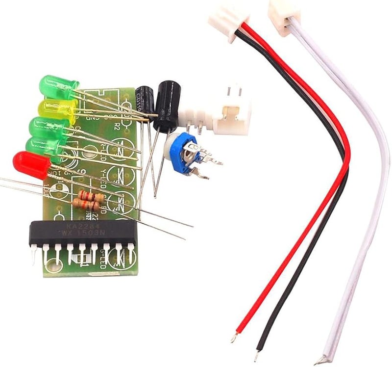 Voltage Meter Module With Wire 3 5V To 12V Battery Power Level Indicator - Image 1