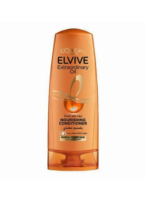 L'Oréal Paris Elvive  Extraordinary Oil Nourishing Conditioner With Normal & Dry Hair  - 200 ml