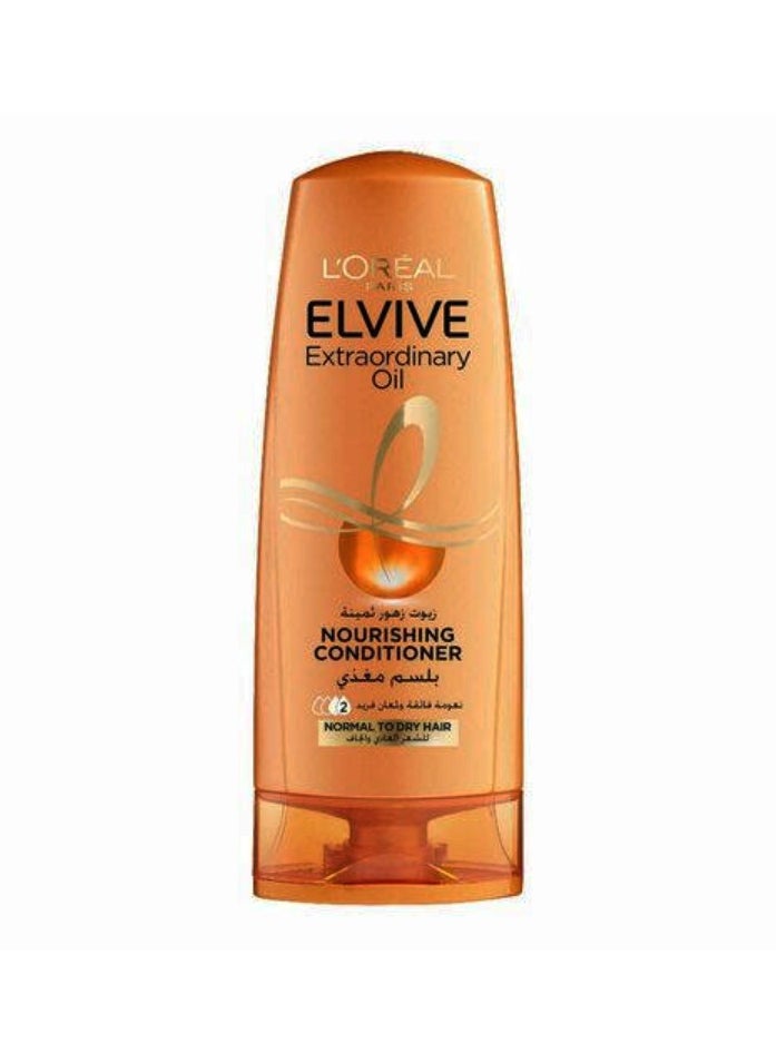 L'OREAL PARIS L'Oréal Paris Elvive  Extraordinary Oil Nourishing Conditioner With Normal & Dry Hair  - 200 ml  - Image 1