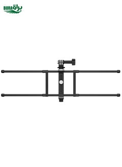 BURAQ TELESIN TE-FM-001 Action Camera Hanging Net Bracket For  Gopro HERO11 Black / HERO10 Black / HERO9 Black / DJI Action 3 / 2 (Black)  - Image 2