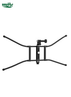 BURAQ TELESIN TE-FM-001 Action Camera Hanging Net Bracket For  Gopro HERO11 Black / HERO10 Black / HERO9 Black / DJI Action 3 / 2 (Black)  - Image 3