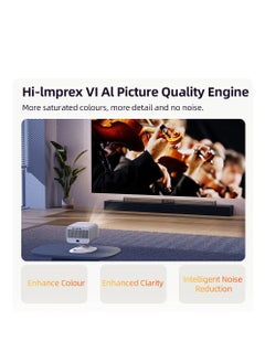 Lenovo Lenovo Xiaoxin 100P Smart Projector – White  - Image 3