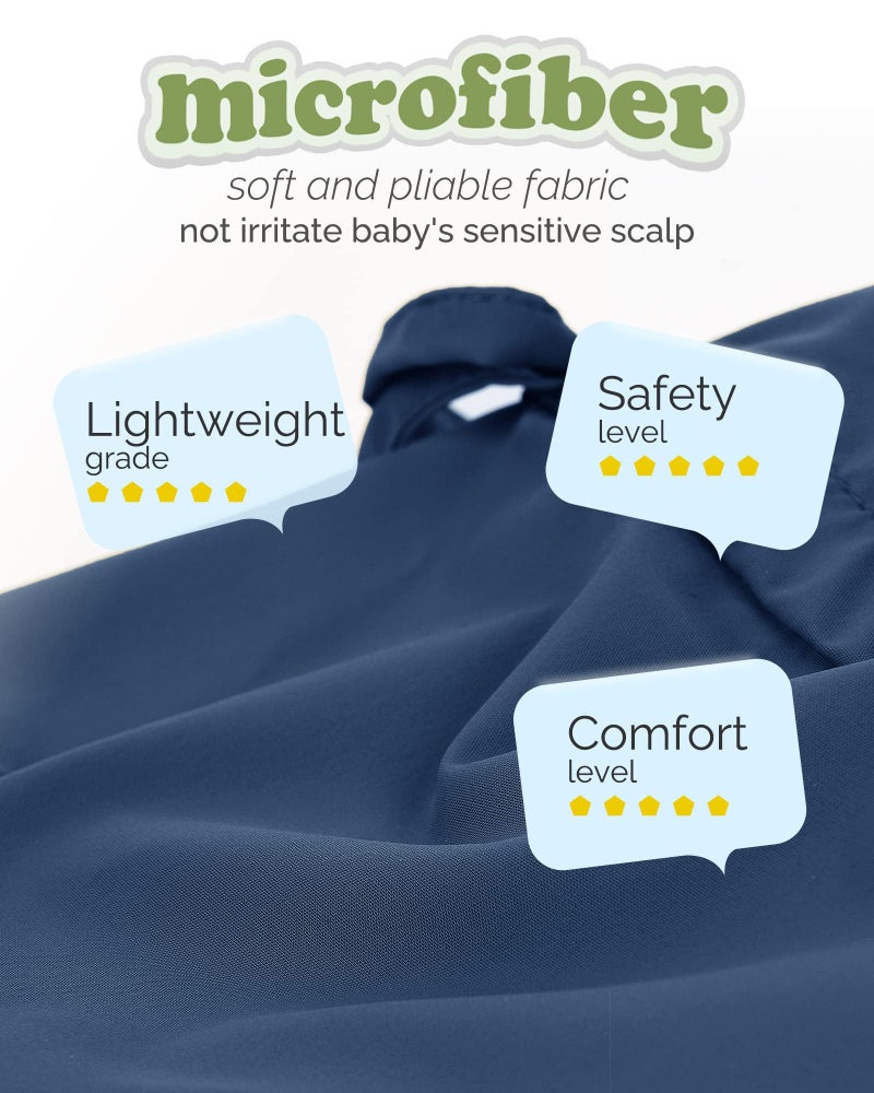 FURTALK Baby Flap Sun Hat UPF 50+ Adjustable Unisex Baby Summer Beach Hat Swim Hat - Image 5