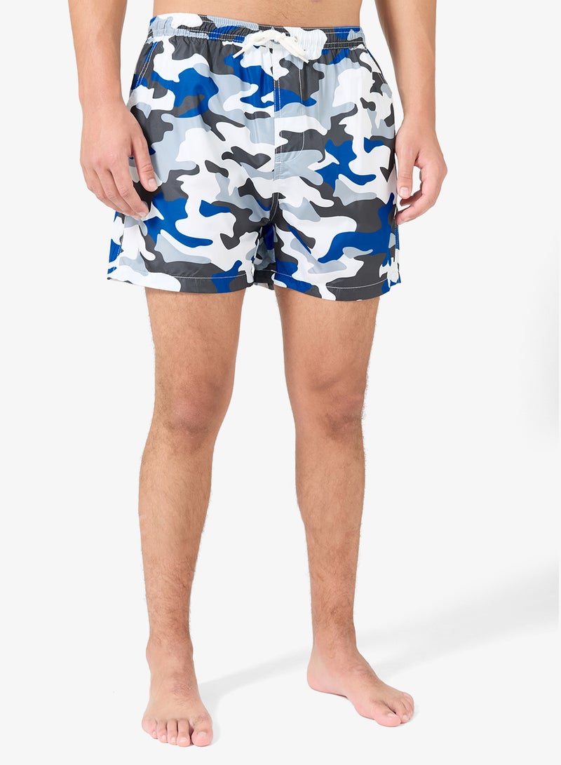 BRAVE SOUL Printed Swimshorts - Image 1