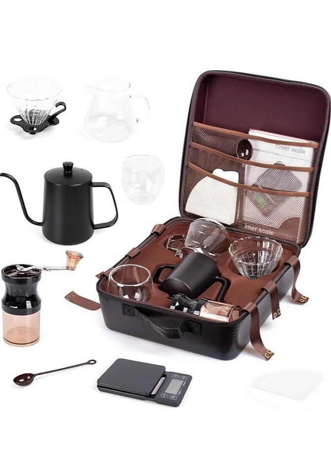 V60 Bag Coffee Set, A Empty Travel bag, Coffee Tool (Only Bag)