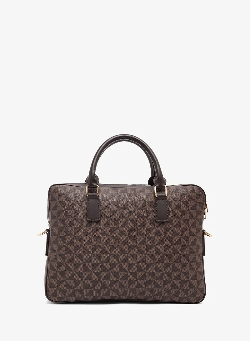 Robert Wood Premium Webbing Detail Laptop Bag