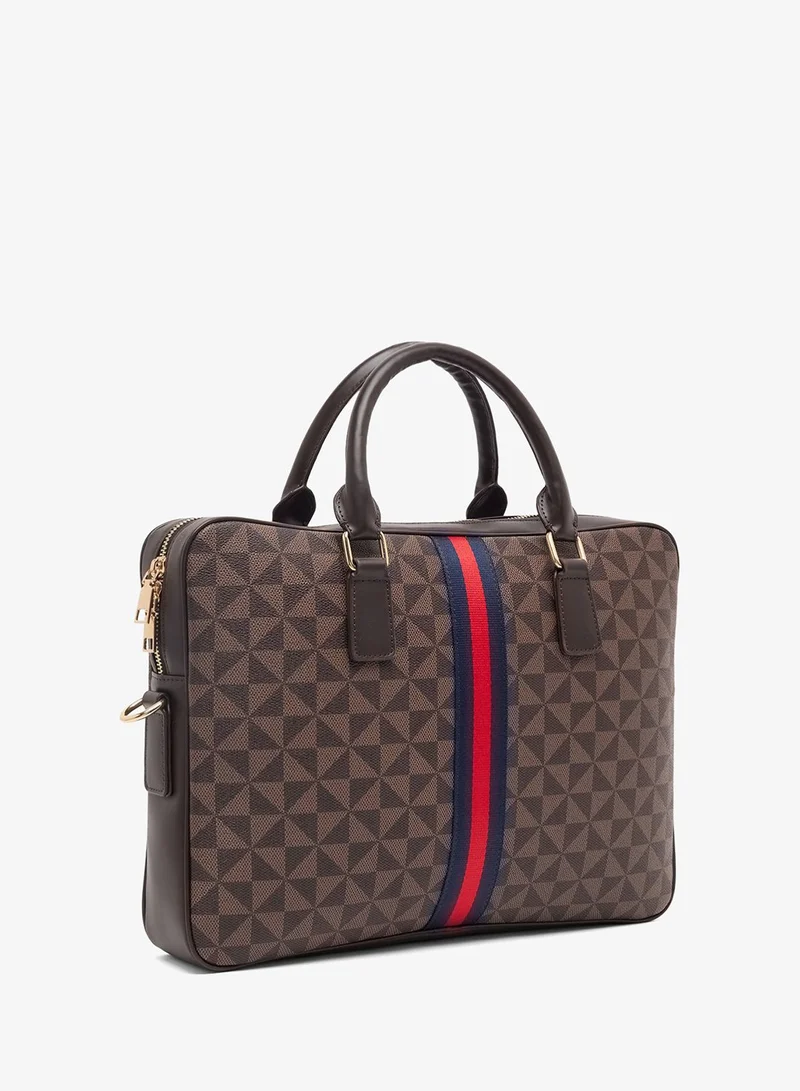 Robert Wood  Premium Webbing Detail Laptop Bag for Men | Best Price UAE