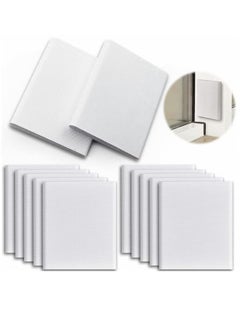 Door Corner Seals Exterior Door Jamb Frame Seal Wedge Draft Stopper with Adhesive 10 Pack for Weather Stripping and Draft Protection Foam Corner Seal, Isolation of Noise