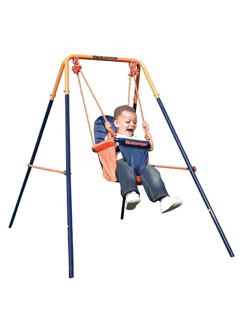 Hedstrom Folding Metal Toddler Swing. - Image 1