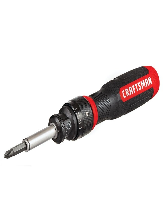 CRAFTSMAN Ratcheting Screwdriver, SpeedDrive, 2” Double Ended Bits Included, Handle Holds Up To 6 Bits (CMHT68129) - Image 5