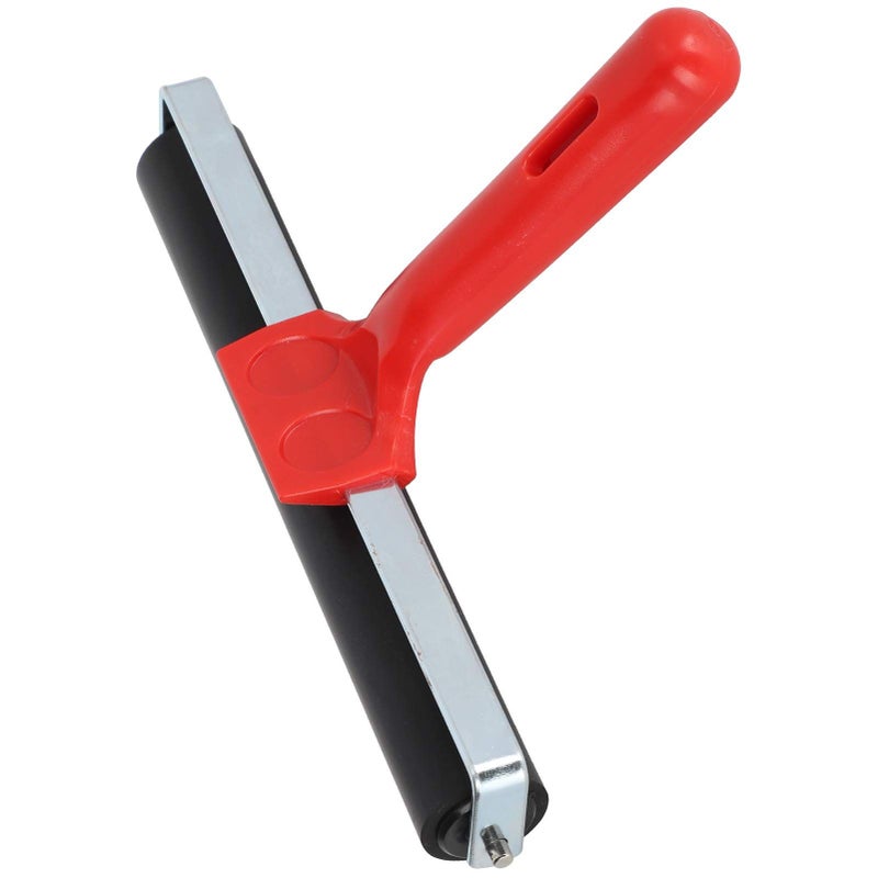 Zerodis Painting Roller Rubber Brayer For Printmaking Gluing Smooth Operation Comfortable Handle Ideal For Artists Crafters Rubber Plastic 3 - Image 2