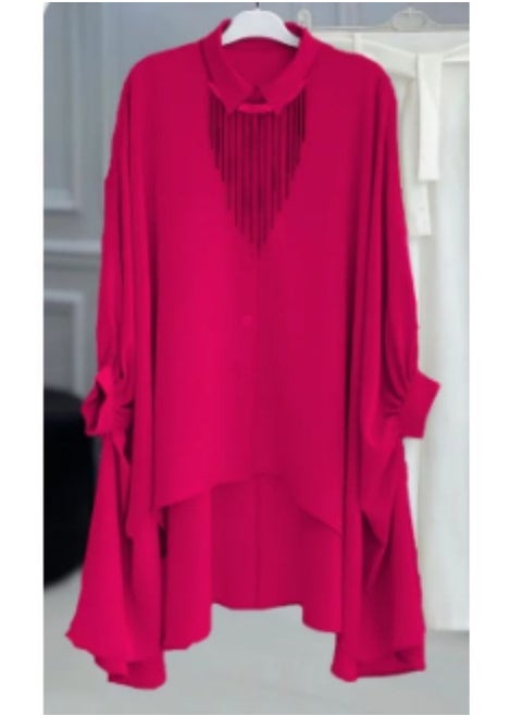 A very chic summer women's blouse