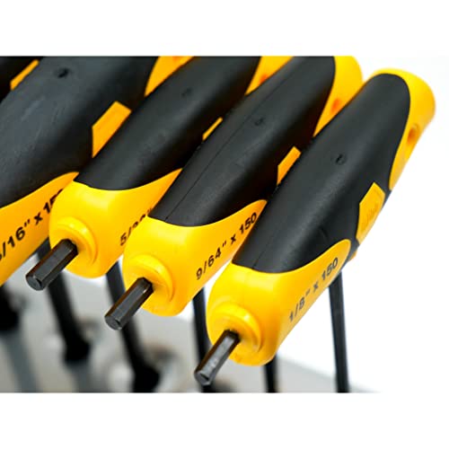Wiha 33499 Inch T-Handle Set Soft Grip Ball End Hex, 8-Piece - Image 5