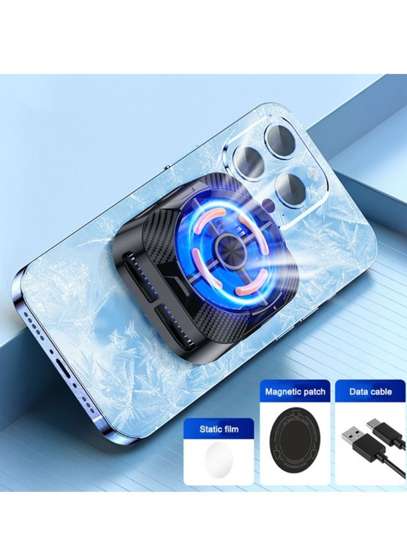 Loquat Phone Magnetic Radiator ABS Game Cooler  Quick Cooling Fan For Iphone - Image 1
