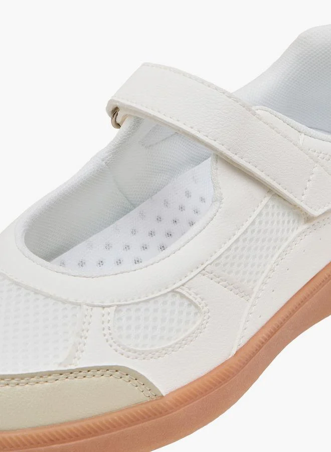 Dash WHITE Women Hook & Loop Mary Jane Shoes for Women | Best Price UAE