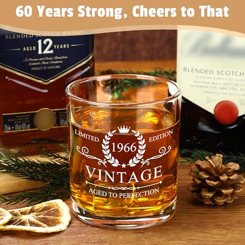 Pradnel 60th Birthday Gifts for Men Funny 60 Year Old Birthday Gifts for Men Cool 1966 Gift Ideas for 60 Year Old Man Unique Sixty Gift Set for Man in Their 60s Happy 60th Decorations Accessories for Him - Image 2