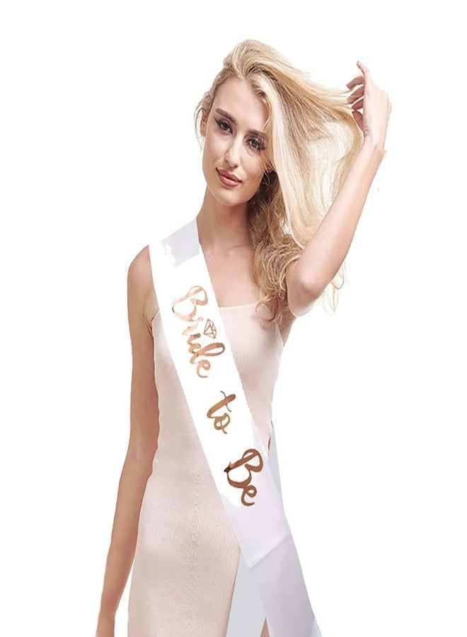 دلفينش وشاح دلفينوس للعروس، وشاح لحفلة توديع العزوبية، زينة لحفلة توديع العزوبية، هدايا وإكسسوارات للحفلات (ذهبي وردي) - Image 2