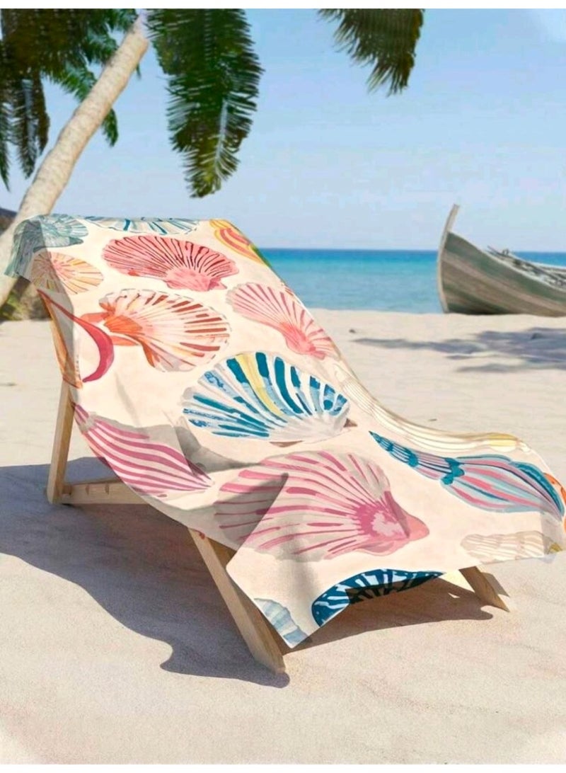 Microfiber Quick Dry Beach Blanket, Towel, Suitable For Swimming,Travel, Camping,Yoga Mat Outings Summer Beach Essentials - Image 2