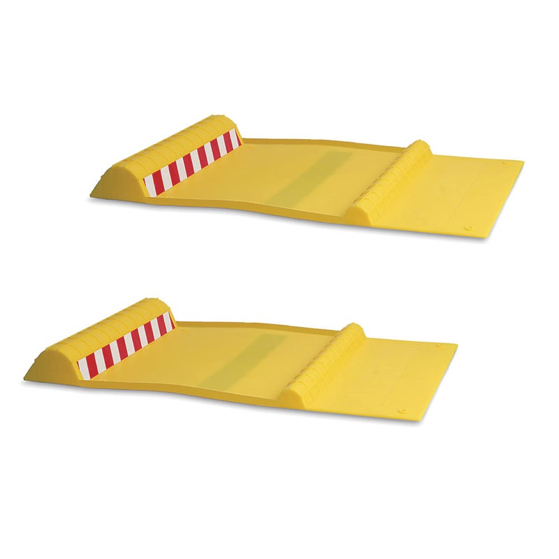 Maxsa 373562PK Park Right 21 x 11 x 2 Parking Mat Yellow