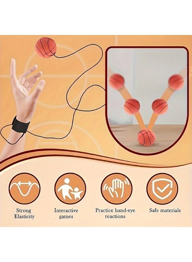 Goolsky Wrist and Ankle Resistance Ball with Elastic String - Adjustable Strength Training Ball for Adults, Outdoor Activity and Fitness Equipment, Exercise Balls for Wrist and Ankl - Image 2