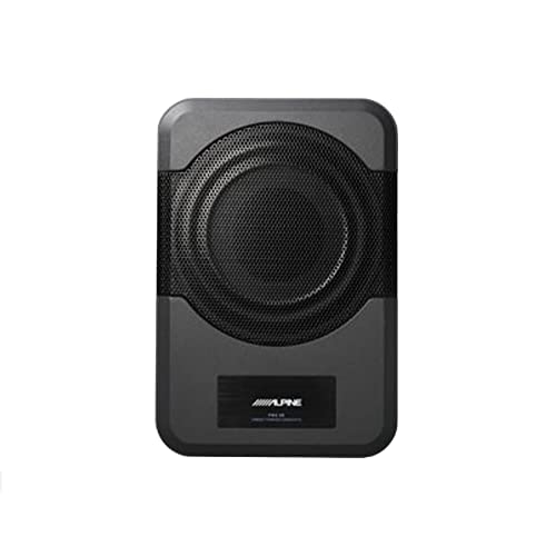 Alpine 8" Amplified Subwoofer (PWE-S8) 120W Compact Powered 8" Car Subwoofer for Under or Behind The Seat - Image 2