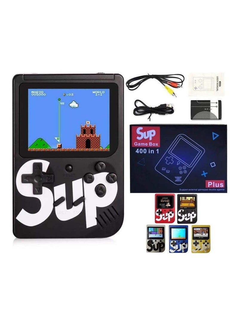 SUP SUP Game Box Plus 400 in 1 Retro Mini Gameboy Console 3.0 Inch - Portable Rechargeable Single Player