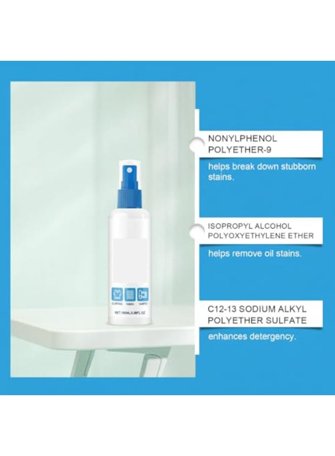 SOLARAE Laundry Stain Remover Spray 100ml Plant-Based Stain Treater Vegan, Hypoallergenic & Unscented - Image 5