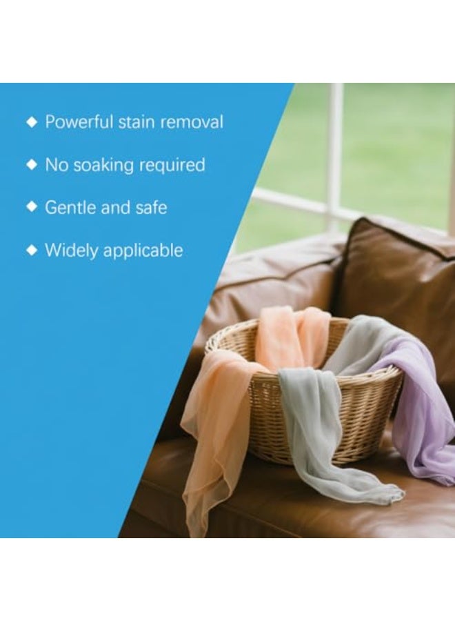 SOLARAE Laundry Stain Remover Spray 100ml Plant-Based Stain Treater Vegan, Hypoallergenic & Unscented - Image 2
