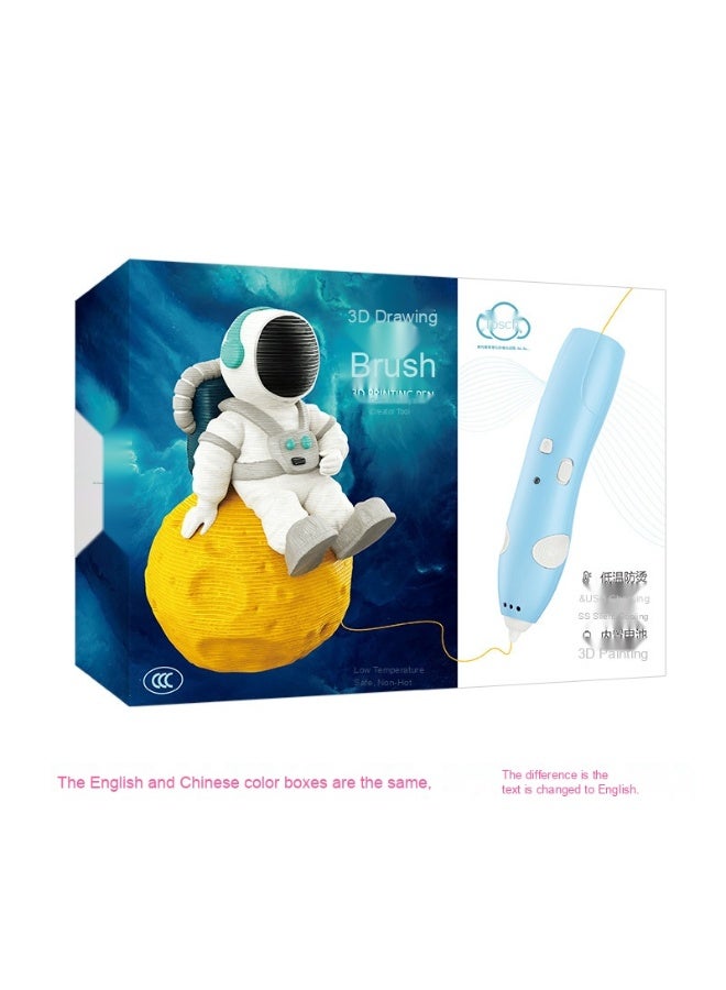 Low-Temperature Wireless 3D Printing Pen Set – Creative Doodle Toy for Kids, DIY 3D Drawing Pen