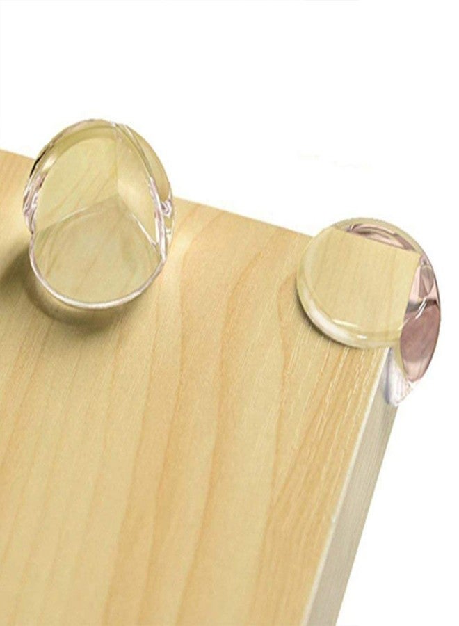 SYGA Set of 4 Transparent Round Baby Safety Corner Gaurd Baby Proofing Corner Protector - Image 4