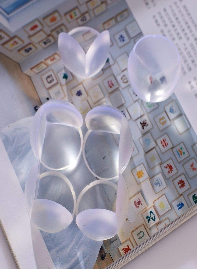 SYGA Set of 4 Transparent Round Baby Safety Corner Gaurd Baby Proofing Corner Protector - Image 5