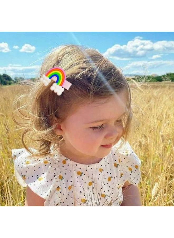 AMMY Hair Clip for Girls, 22 Pcs Candy Hair Accessories Cute Barrettes Rainbow Cupcake Hair Pins for Little Girl Kids Children - Image 5