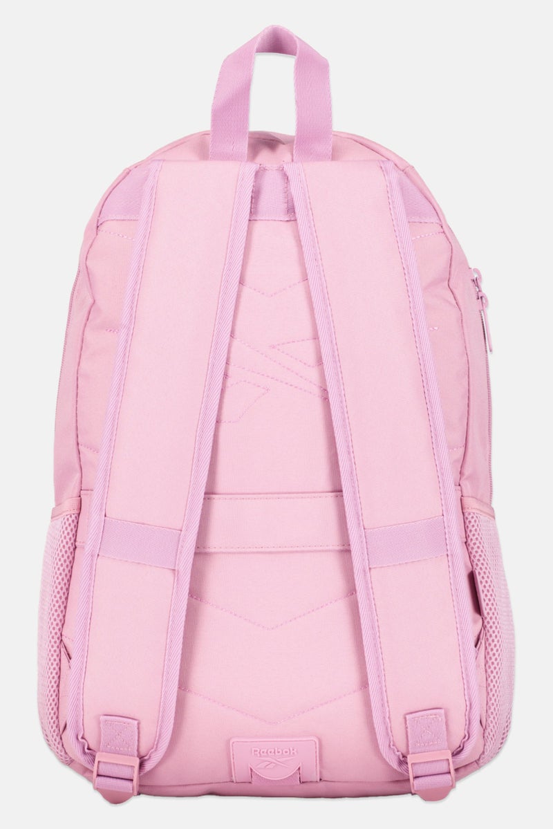 Reebok Men Brand Logo Backpack, Pink - Image 2