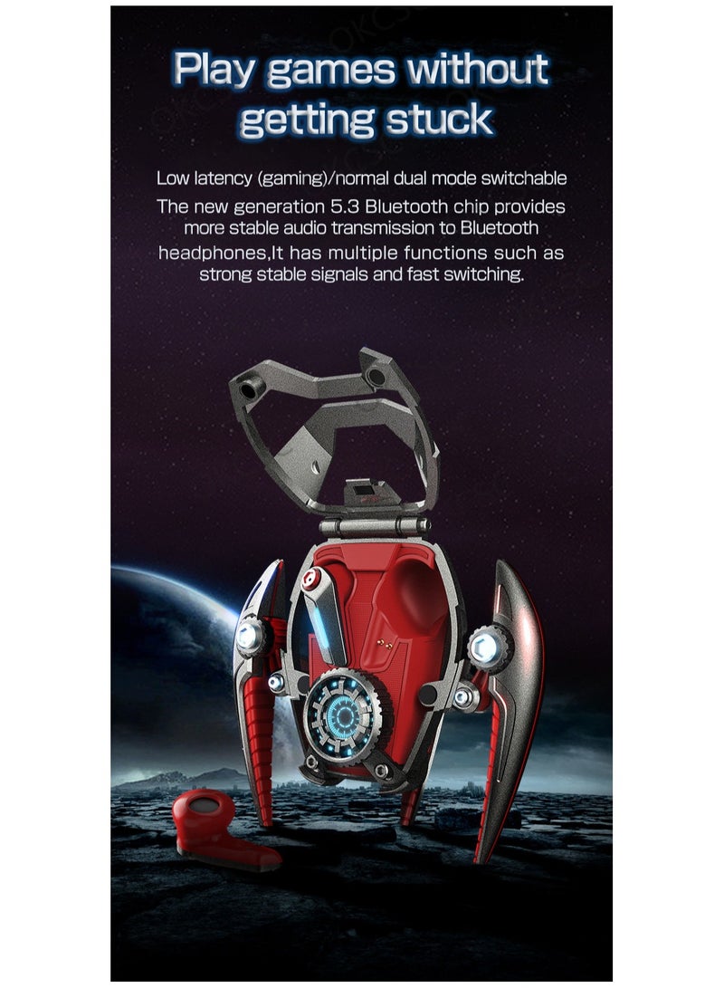 Mechanical Style Wireless Game Earphones TWS - Image 5