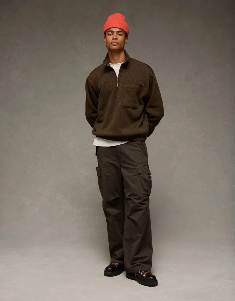 AE Cozy Fleece Quarter-Zip Sweatshirt