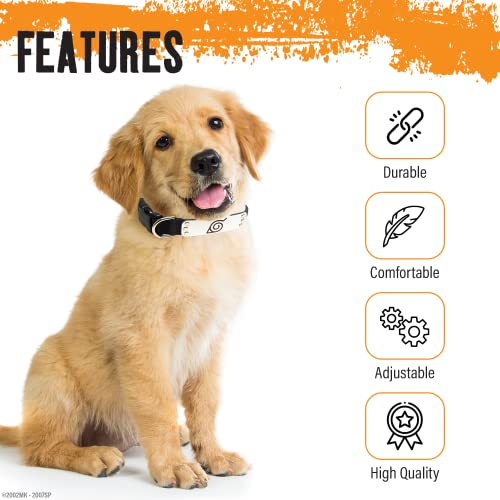 PAWSONIFY Naruto Dog Collar for Large Dogs, Medium, XS/Small Puppy Collars – Officially Licensed Naruto Shippuden Hidden Leaf Village Anime Dog Collar, Naruto Gifts Pet Collar for Dogs Black Ninja, XS - Image 4