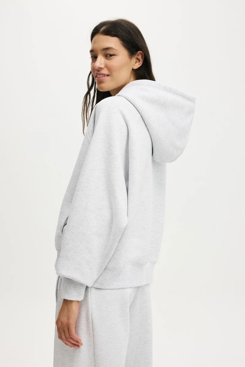 Cotton On  PLUSH PREMIUM RAGLAN HOODIE for Women | Best Price UAE